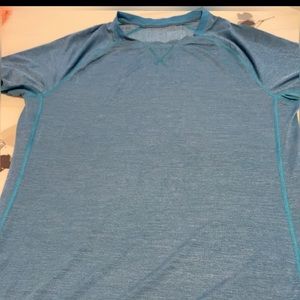 Blue Lululemon shirt